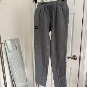 Under Armour Charcoal Fleece-Lined Pants